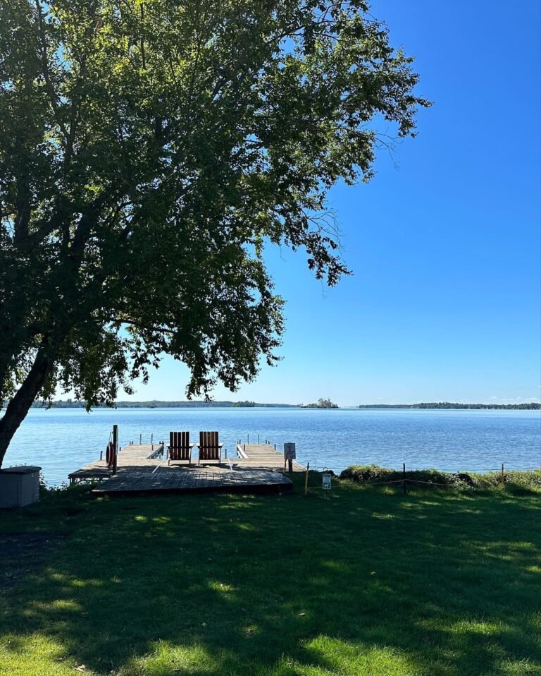 Concrete pad for a swim spa on the lake, Sturgeon Lake. Thor Construction job photo.