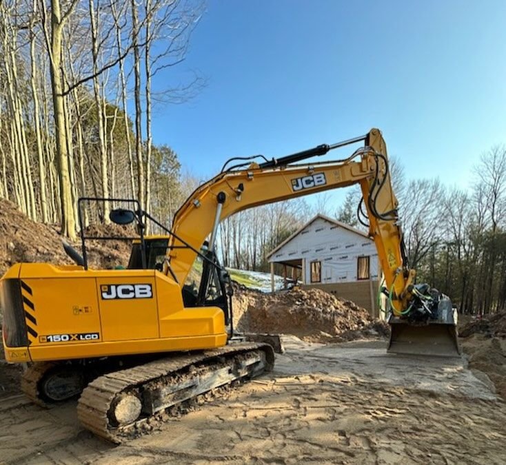 Septic install that passed inspection. Thor Construction job photo.