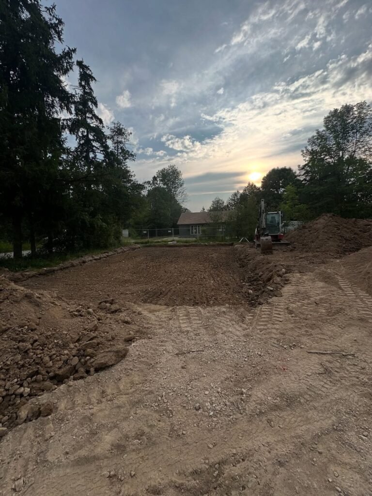 Base cut ready for inspection on a System O))) septic. Thor Construction job photo.