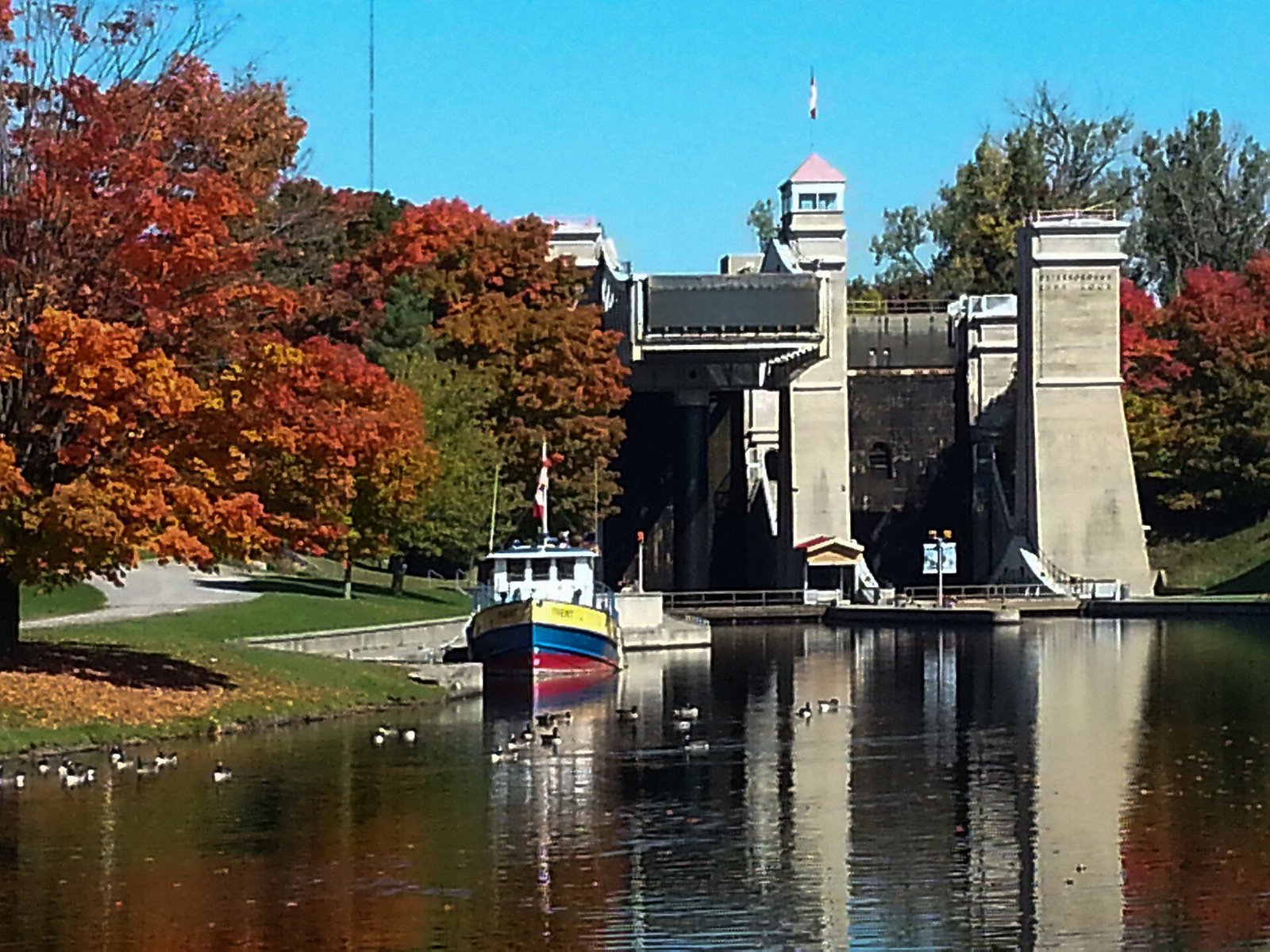 The Peterborough Lift Lock