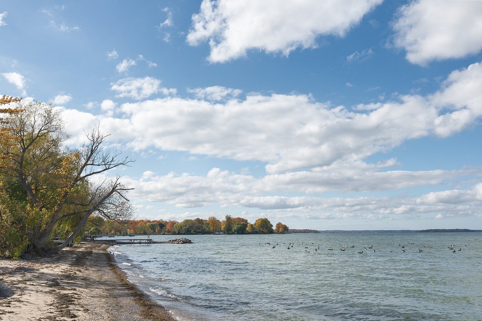 Lake Simcoe at Willow Beach, Georgina